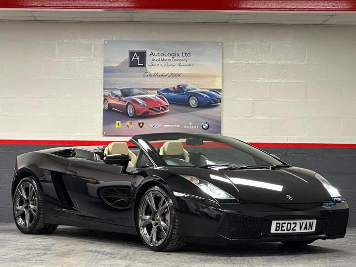 Lamborghini Gallardo 5.0 V10 Spyder 4WD Euro 4 2dr