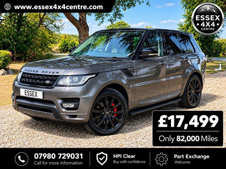 Land Rover RANGE ROVER SPORT 3.0 SD V6 Autobiography Dynamic Auto 4WD Euro 6 (s/s) 5dr