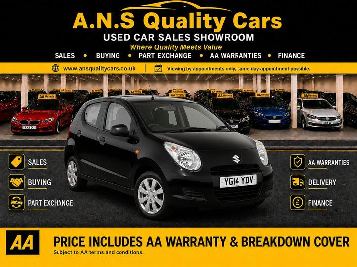 Suzuki Alto 1.0 12V SZ4 Auto Euro 5 5dr Suzuki Alto 1.0 12V SZ4 Auto Euro 5 5dr