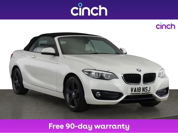BMW 2 Series 2.0 218d Sport Euro 6 (s/s) 2dr