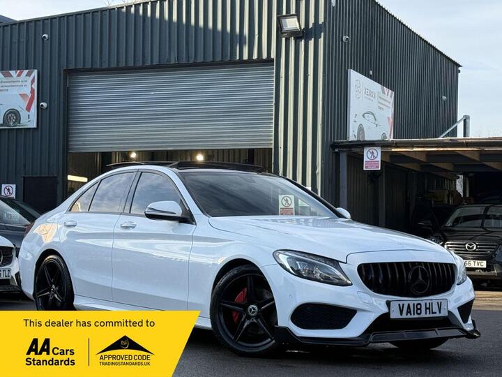 Mercedes-Benz C-CLASS 2.1 C220d AMG Line (Premium) G-Tronic+ Euro 6 (s/s) 4dr