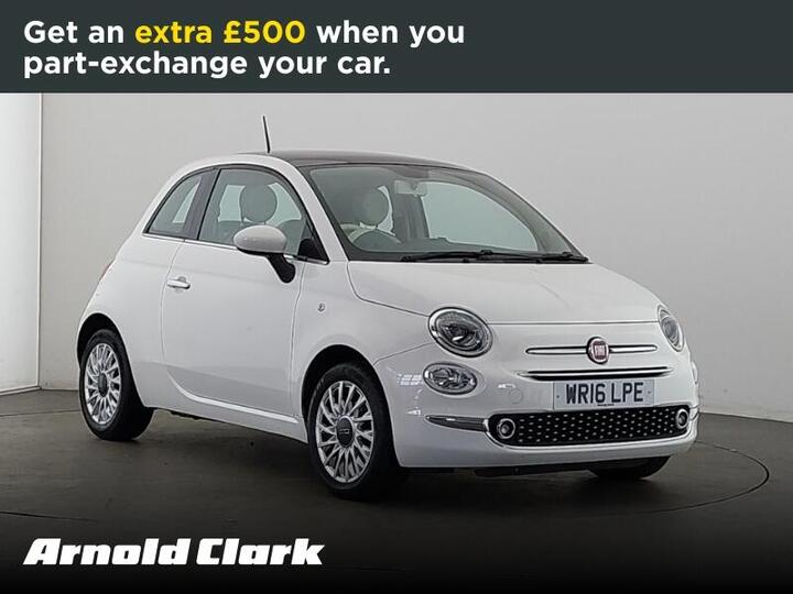 Fiat 500 1.2 Lounge Euro 6 (s/s) 3dr