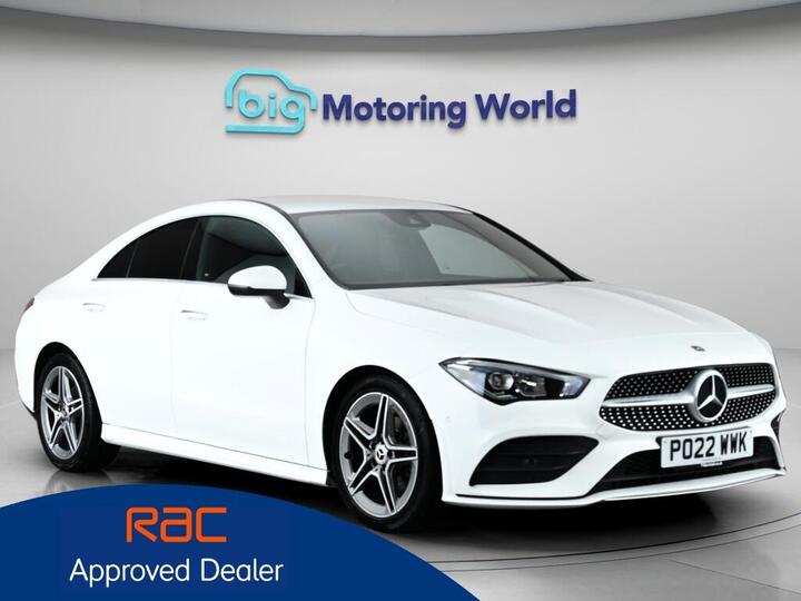 Mercedes-Benz CLA 1.3 CLA180 AMG Line (Premium 2) Coupe 7G-DCT Euro 6 (s/s) 4dr Mercedes-Benz CLA 1.3 CLA180 AMG Line (Premium 2) Coupe 7G-DCT Euro 6 (s/s) 4dr