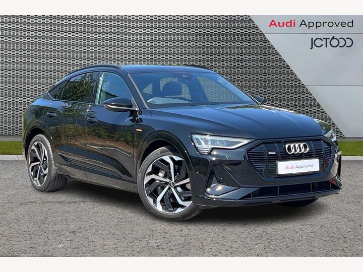 Audi E-tron 50 Black Edition Sportback Auto Quattro 5dr 71.2kWh (11kW Charger)