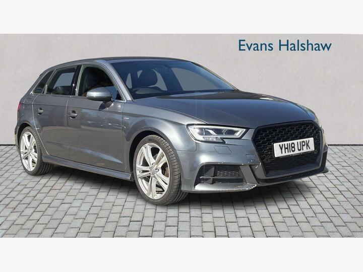 Audi A3 SPORTBACK 1.5 TFSI CoD S Line Sportback S Tronic Euro 6 (s/s) 5dr