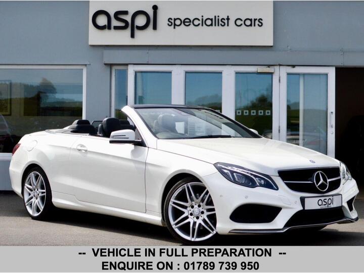 Mercedes-Benz E-CLASS 3.0 E350d V6 AMG Line Edition Cabriolet G-Tronic+ Euro 6 (s/s) 2dr