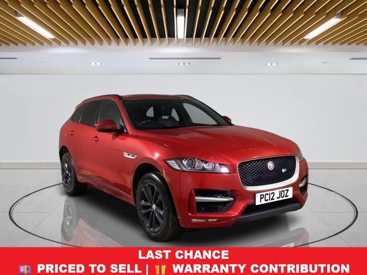 Jaguar F-PACE 2.0 D180 R-Sport Auto AWD Euro 6 (s/s) 5dr Jaguar F-PACE 2.0 D180 R-Sport Auto AWD Euro 6 (s/s) 5dr