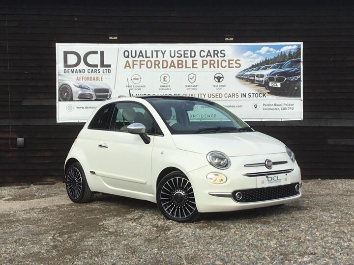 Fiat 500 0.9 TwinAir Lounge Euro 6 (s/s) 3dr