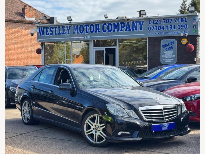 Mercedes-Benz E Class 3.0 E350 CDI V6 BlueEfficiency Sport G-Tronic Euro 5 4dr