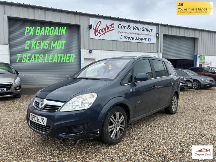 Vauxhall Zafira 1.8 16V Elite Euro 4 5dr