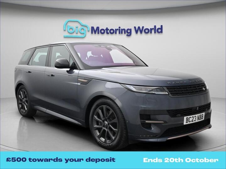 Land Rover Range Rover Sport 3.0 P440e 38.2kWh Dynamic SE Auto 4WD Euro 6 (s/s) 5dr
