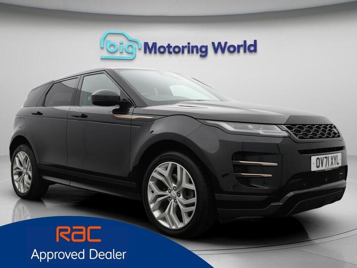 Land Rover Range Rover Evoque 1.5 P300e 12.2kWh R-Dynamic SE Auto 4WD Euro 6 (s/s) 5dr Land Rover Range Rover Evoque 1.5 P300e 12.2kWh R-Dynamic SE Auto 4WD Euro 6 (s/s) 5dr