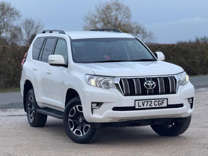 Toyota Land Cruiser 2.8D Active Auto 4WD Euro 6 (s/s) 5dr (7 Seat)