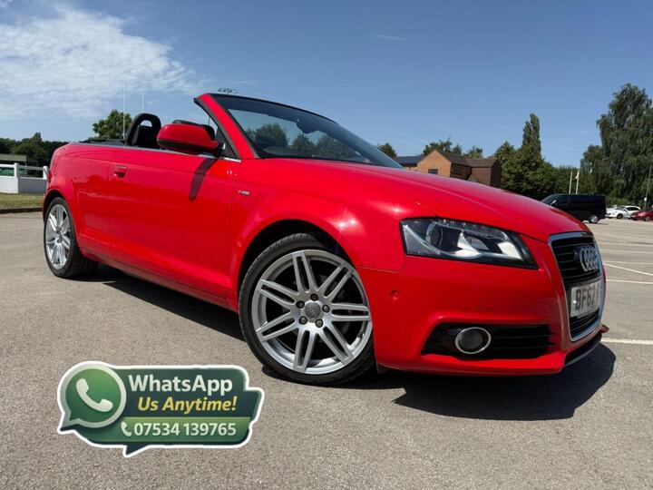 Audi A3 CABRIOLET 2.0 TDI S Line S Tronic Euro 5 (s/s) 2dr