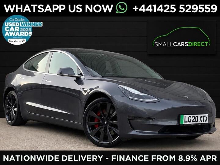 Tesla Model 3 (Dual Motor) Performance Auto 4WDE 4dr (Performance Upgrade) Tesla Model 3 (Dual Motor) Performance Auto 4WDE 4dr (Performance Upgrade)