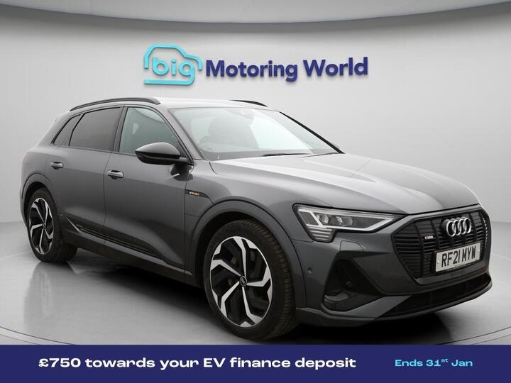 Audi E-tron 55 Black Edition Auto Quattro 5dr 95kWh (11kW Charger)