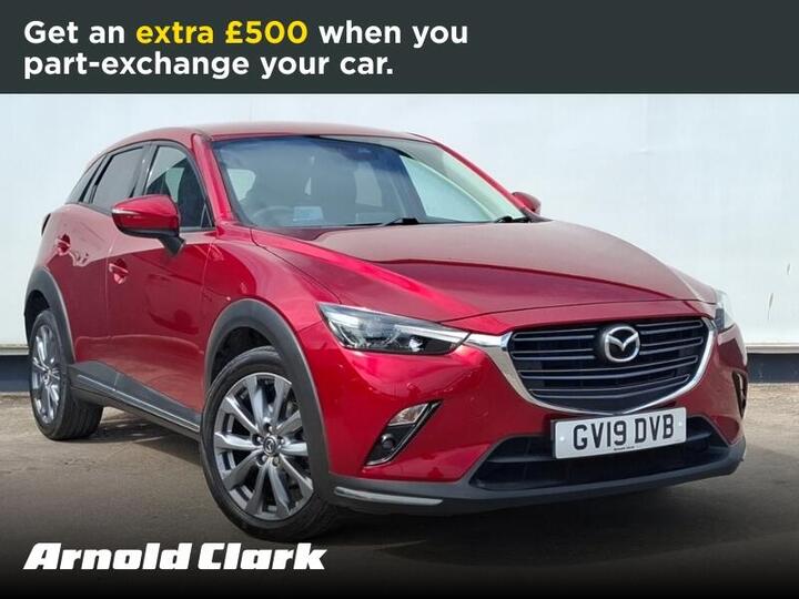 Mazda CX-3 2.0 SKYACTIV-G Sport Nav+ Auto Euro 6 (s/s) 5dr