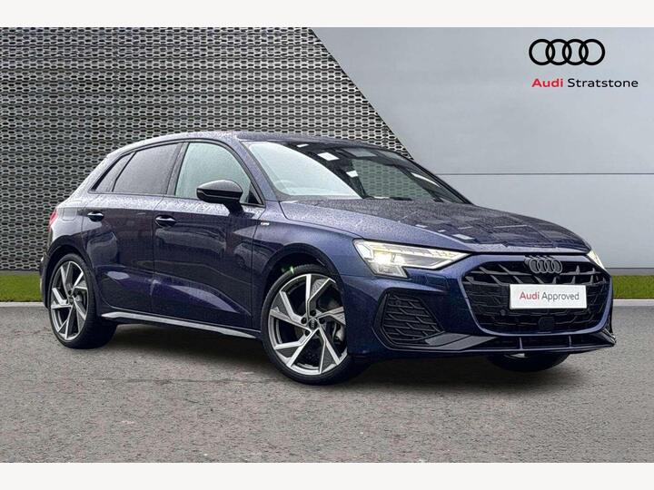 Audi A3 1.5 TFSI 35 Black Edition Sportback S Tronic Euro 6 (s/s) 5dr