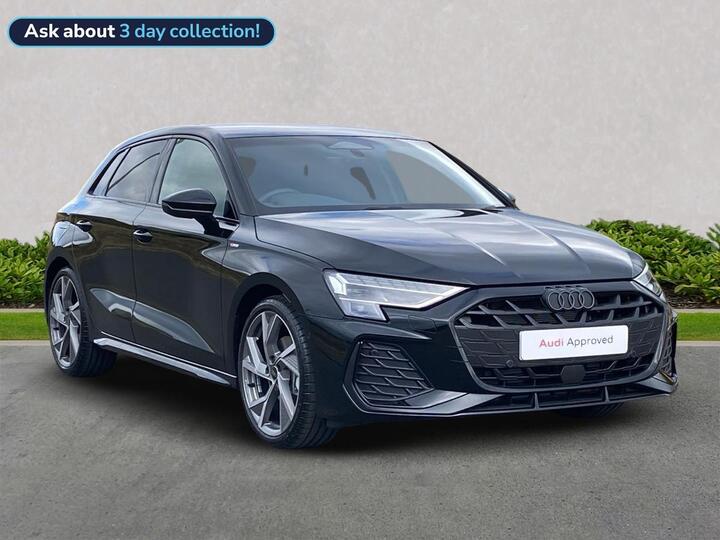 Audi A3 1.5 TFSI Black Edition Sportback S Tronic Euro 6 (s/s) 5dr
