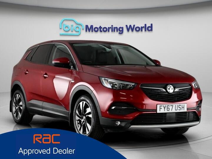 Vauxhall Grandland X 1.2 Turbo Sport Nav Auto Euro 6 (s/s) 5dr