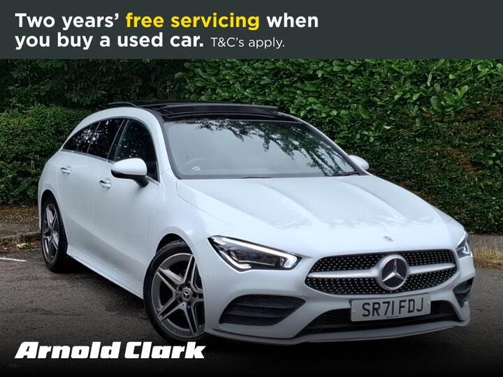 Mercedes-Benz CLA 1.3 CLA180 AMG Line (Premium Plus 2) Shooting Brake 7G-DCT Euro 6 (s/s) 5dr