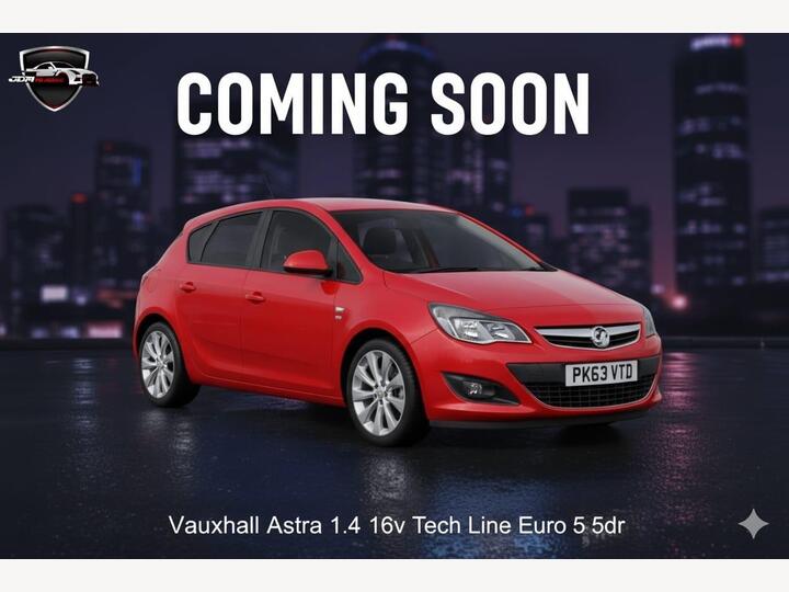 Vauxhall Astra 1.4 16v Tech Line Euro 5 5dr Vauxhall Astra 1.4 16v Tech Line Euro 5 5dr