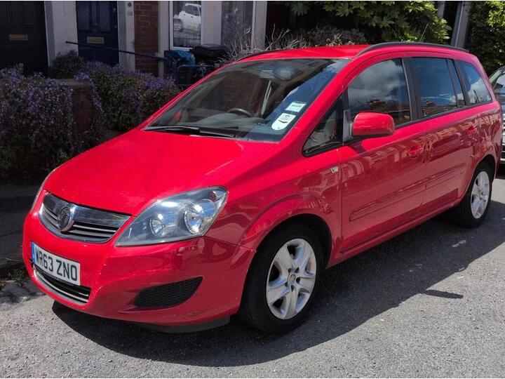Vauxhall Zafira 1.8 16V Exclusiv Euro 5 5dr