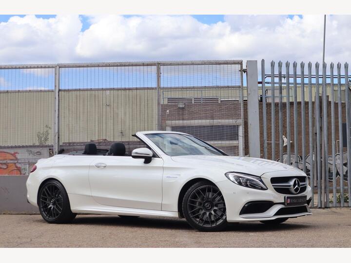 Mercedes-Benz C Class 4.0 C63 V8 BiTurbo AMG Cabriolet SpdS MCT Euro 6 (s/s) 2dr