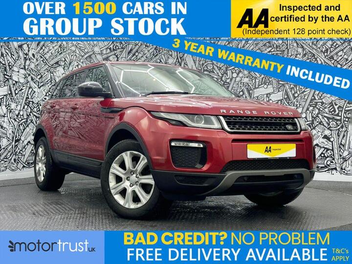 Land Rover RANGE ROVER EVOQUE 2.0 TD4 SE Tech Auto 4WD Euro 6 (s/s) 5dr