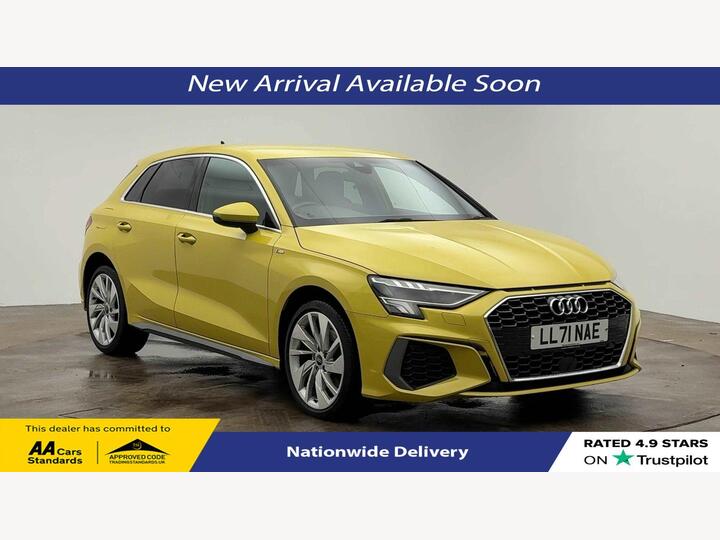Audi A3 1.4 TFSIe 40 S Line Sportback S Tronic Euro 6 (s/s) 5dr 13kWh