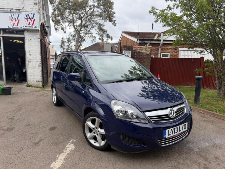 Vauxhall Zafira 1.6 16V Exclusiv Euro 5 5dr