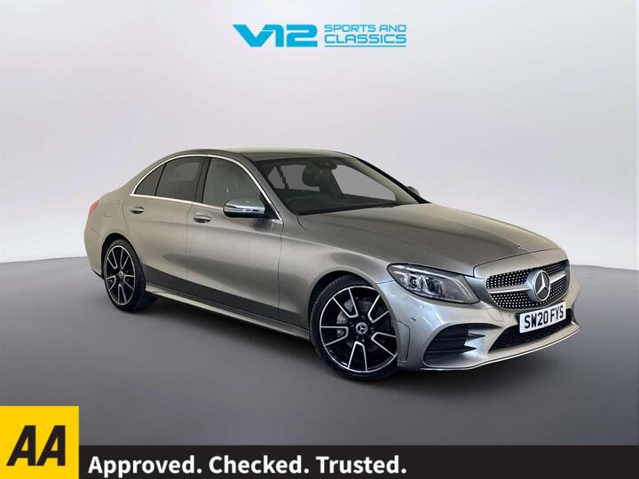 Mercedes-Benz C Class 2.0 C220d AMG Line (Premium) G-Tronic+ Euro 6 (s/s) 4dr
