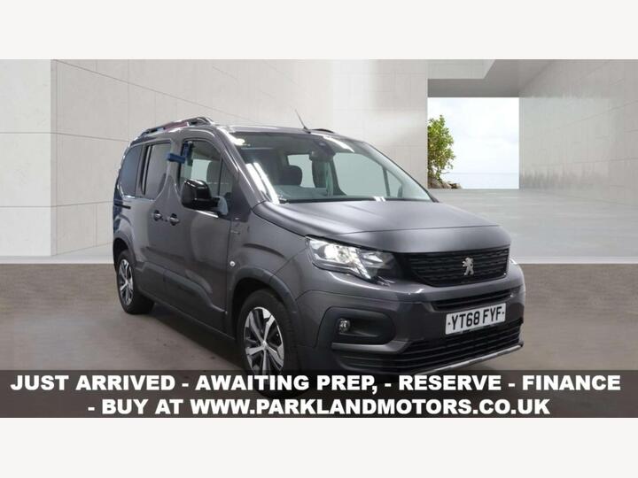 Peugeot RIFTER 1.5 BlueHDi GT Line Standard MPV Euro 6 5dr