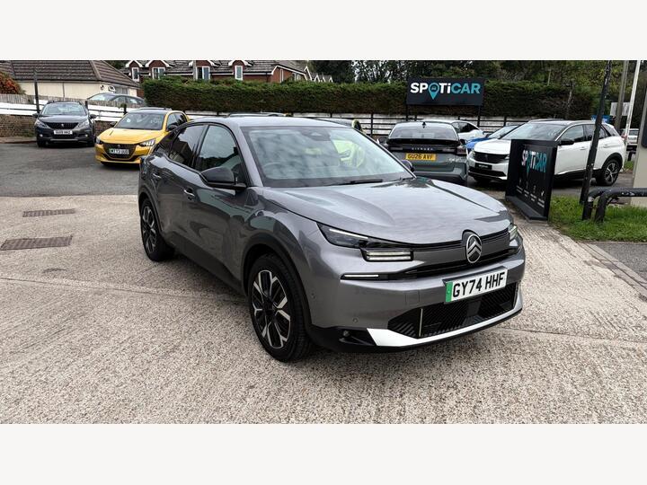 Citroen E-C4 Extended Range 54kWh MAX Auto 5dr (11kW Charger)