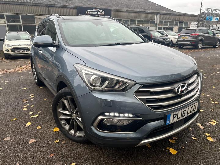 Hyundai Santa Fe 2.2 CRDi Blue Drive Premium SE Auto 4WD Euro 6 (s/s) 5dr (7 Seat)