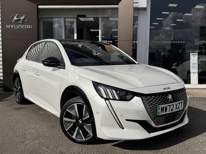 Peugeot E-208 50kWh GT Premium Auto 5dr (7kW Charger)
