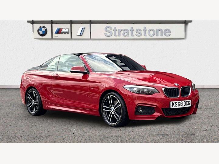 BMW 2 Series 2.0 220d M Sport Auto Euro 6 (s/s) 2dr BMW 2 Series 2.0 220d M Sport Auto Euro 6 (s/s) 2dr