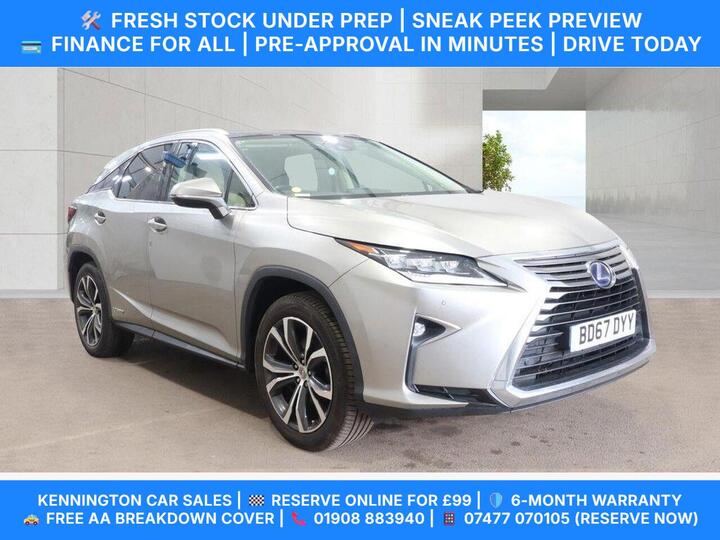 Lexus RX 3.5 450h V6 Luxury CVT 4WD Euro 6 (s/s) 5dr