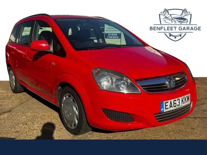 Vauxhall Zafira 1.6 16V Exclusiv Euro 5 5dr