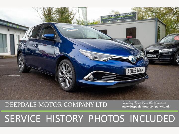 Toyota Auris 1.8 VVT-h Excel CVT Euro 6 (s/s) 5dr Toyota Auris 1.8 VVT-h Excel CVT Euro 6 (s/s) 5dr