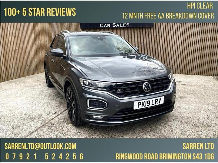 Volkswagen T-Roc 1.6 TDI R-Line Euro 6 (s/s) 5dr Volkswagen T-Roc 1.6 TDI R-Line Euro 6 (s/s) 5dr