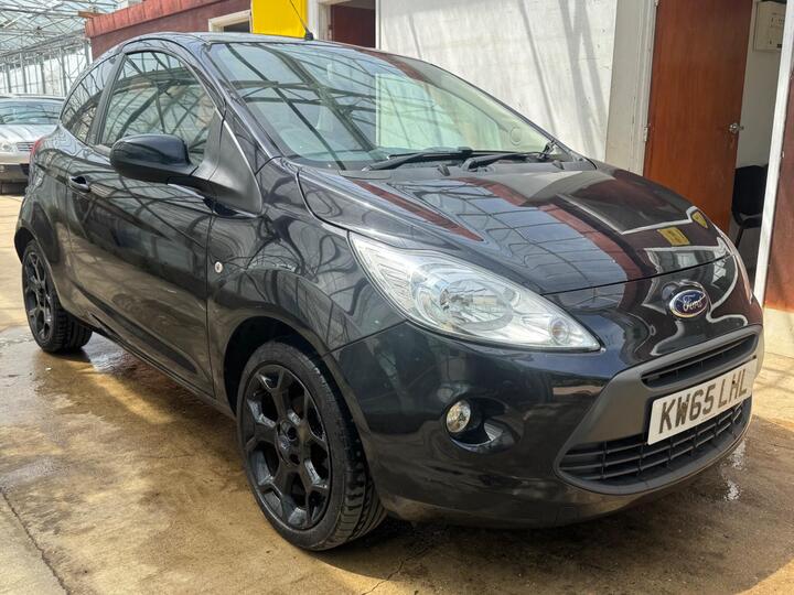 Ford Ka 1.2 Zetec Black Edition Euro 6 (s/s) 3dr