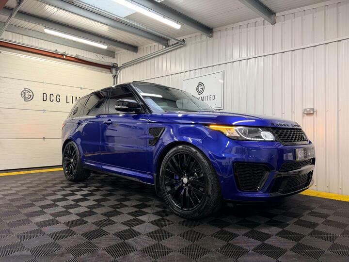 Land Rover RANGE ROVER SPORT 5.0 V8 SVR Auto 4WD Euro 6 (s/s) 5dr