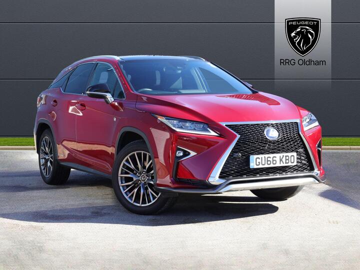 Lexus RX 3.5 450h V6 F Sport CVT 4WD Euro 6 (s/s) 5dr