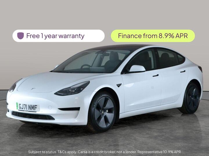 Tesla Model 3 Standard Range Plus Auto RWD 4dr