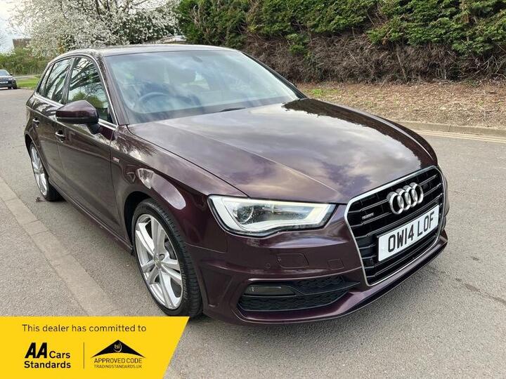 Audi A3 2.0 TDI S Line Sportback S Tronic Quattro Euro 6 (s/s) 5dr
