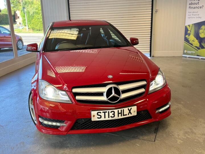 Mercedes-Benz C CLASS 1.6 C180 BlueEfficiency AMG Sport Euro 5 (s/s) 2dr