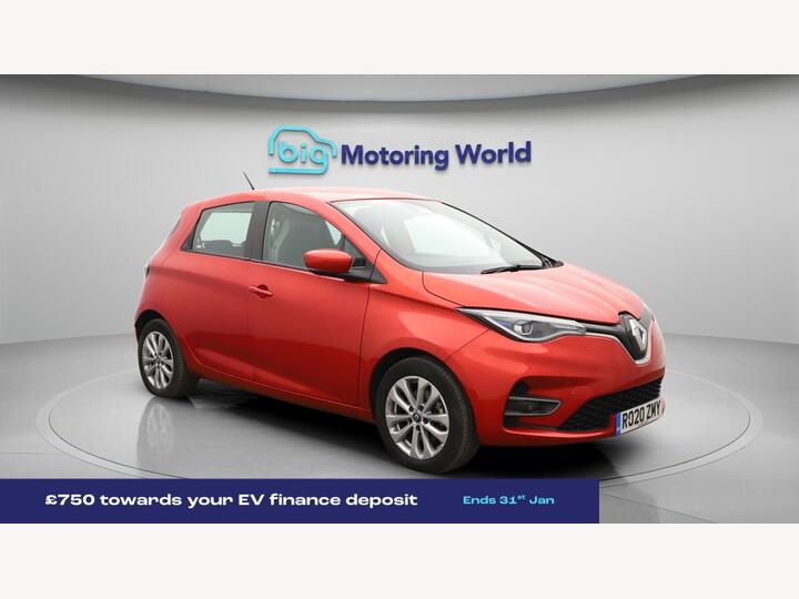 Renault Zoe R135 52kWh Iconic Auto 5dr (i)