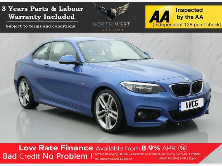 BMW 2 SERIES 2.0 220d M Sport Euro 6 (s/s) 2dr BMW 2 SERIES 2.0 220d M Sport Euro 6 (s/s) 2dr