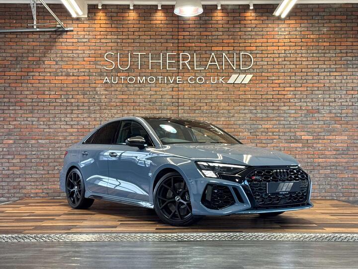 Audi A3 2.5 TFSI Carbon Black S Tronic Quattro Euro 6 (s/s) 4dr